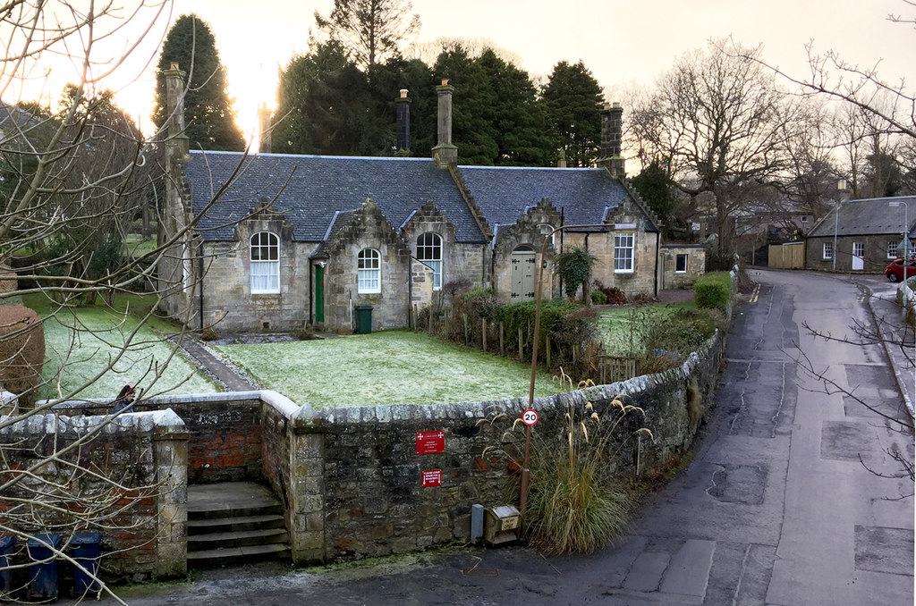 Old cottages in Currie - MoveStore provides Currie Removals