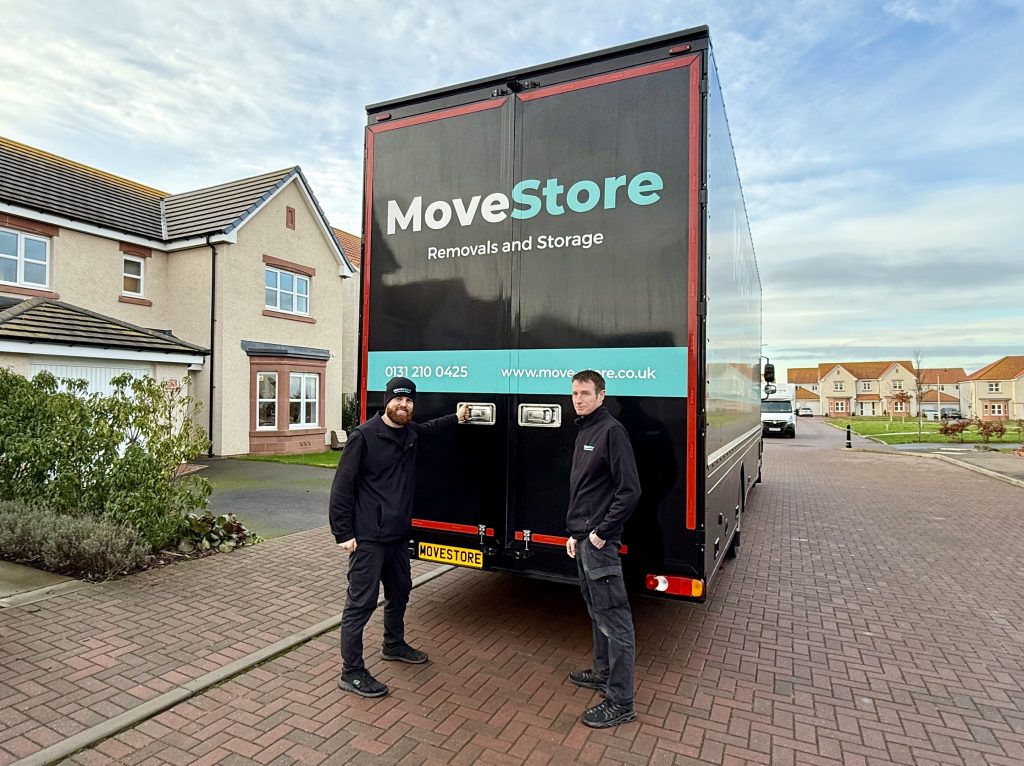 MoveStore movers with a large house removals lorry