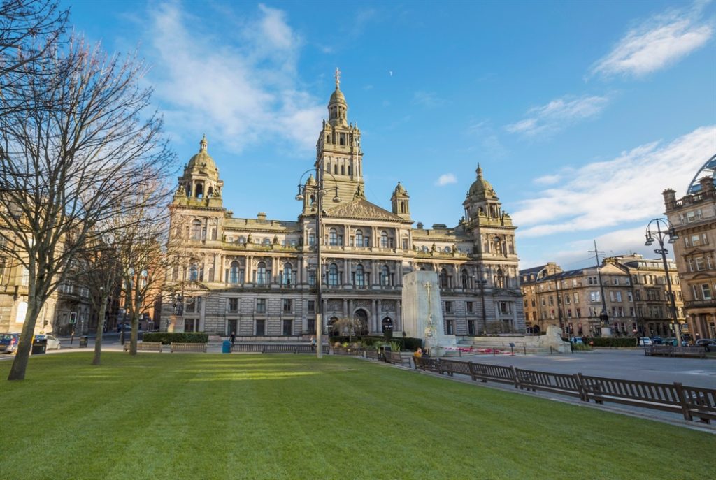 George Square, Glasgow. Glasgow Removals by MoveStore