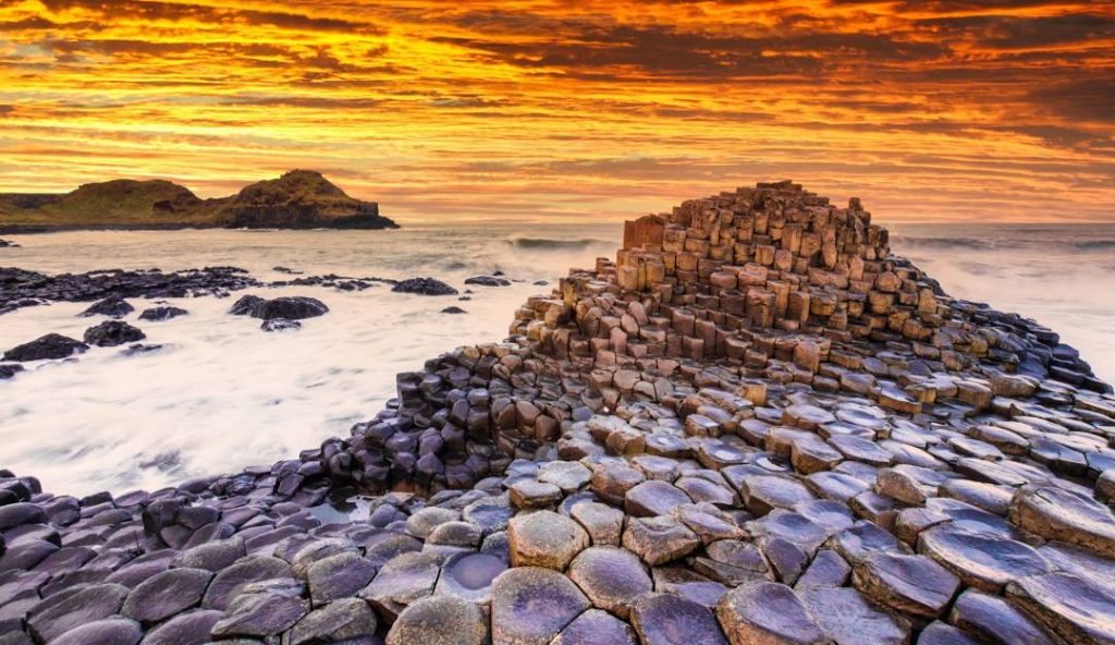 The Giants Causeway. Edinburgh to Ireland Removals by MoveStore