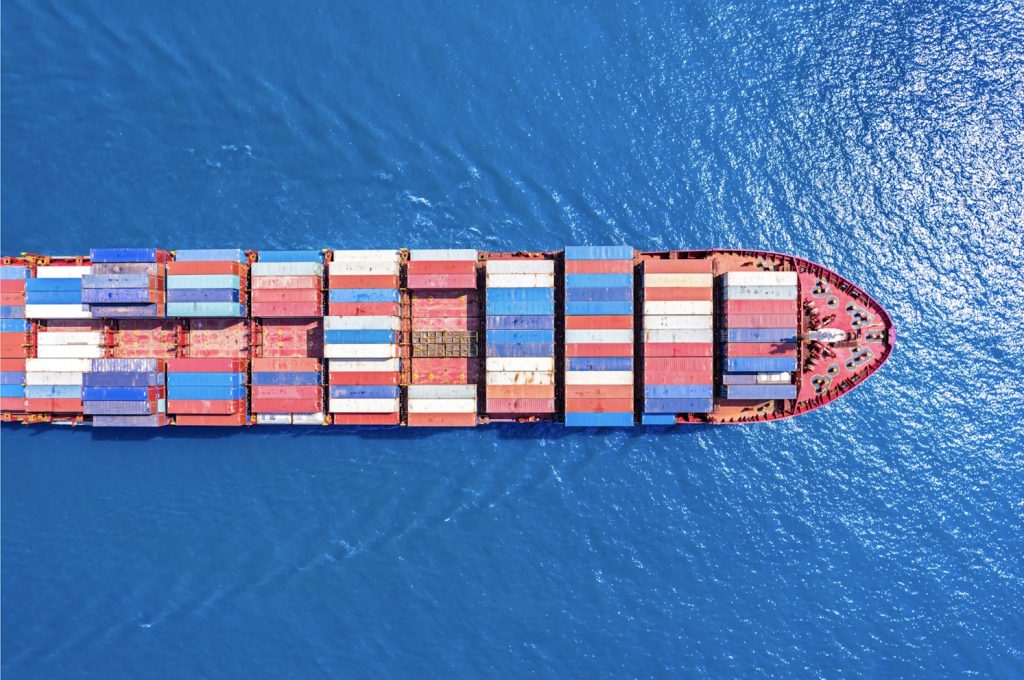 International Removals container ship