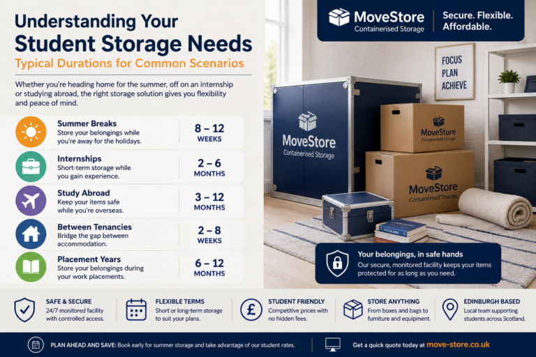How Long Do You Need Student Storage For?