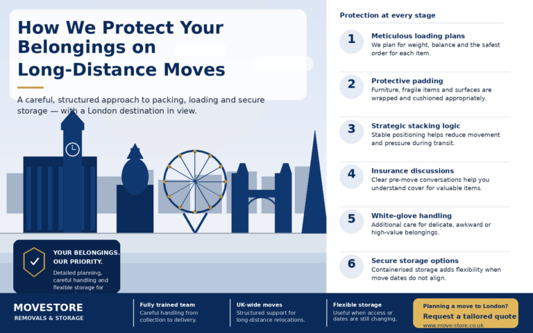 How We Protect Your Belongings on Long-Distance Moves
